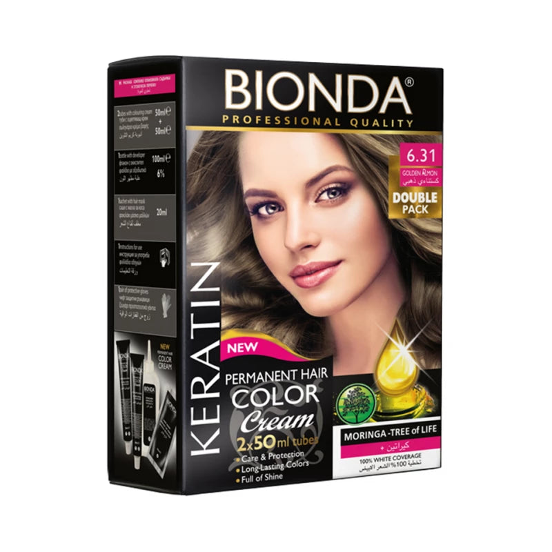 BIONDA PERMANENT HAIR COLER 6.31