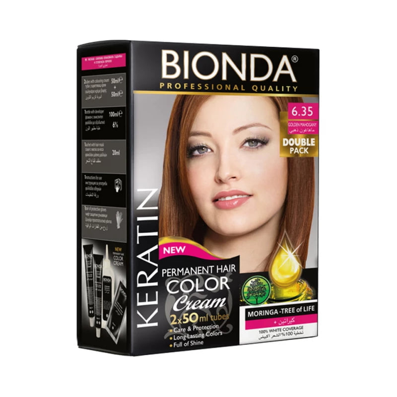 BIONDA PERMANENT HAIR COLER 6.35