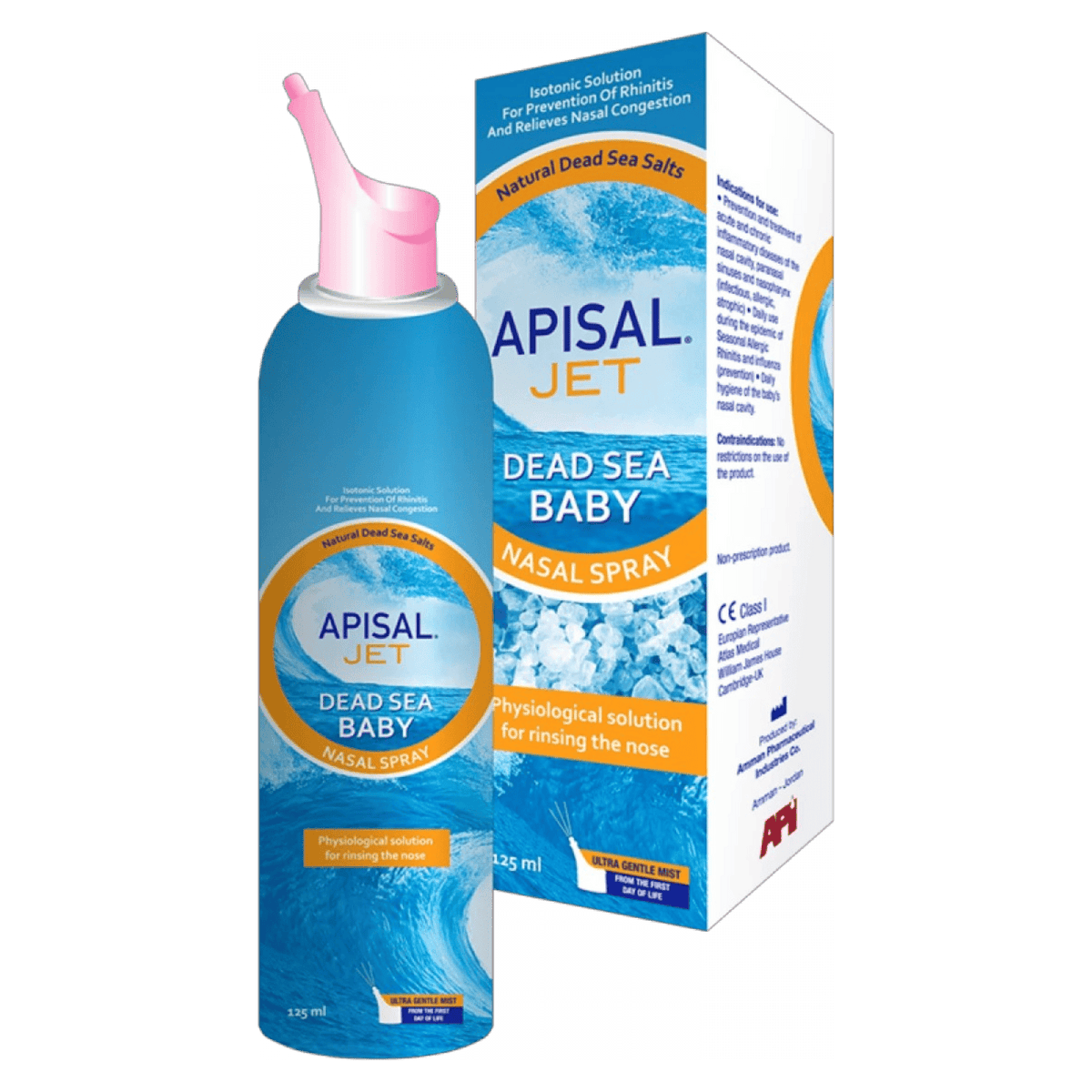 APISAL JET DEAD SEA BABY N/S 125ML