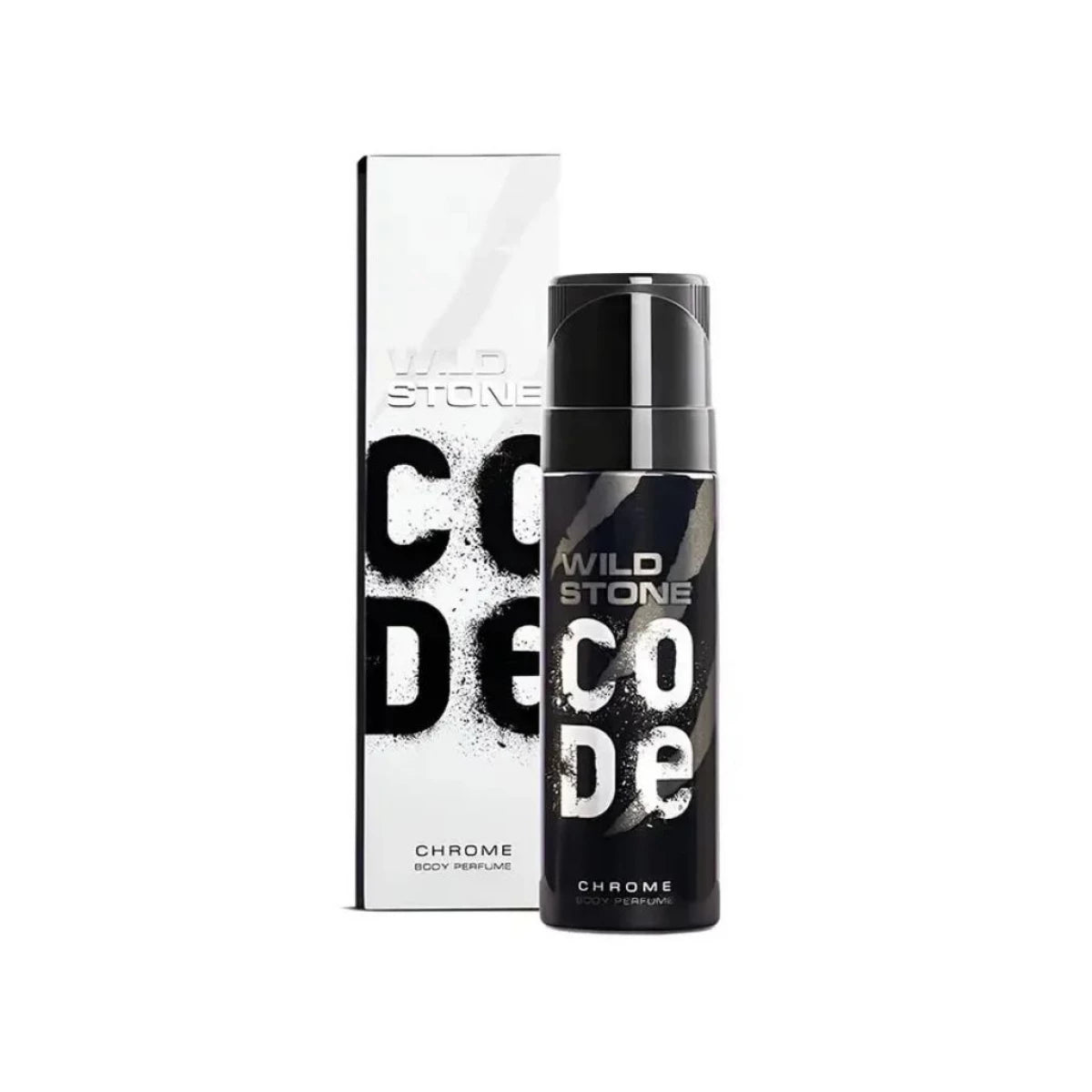 WILD STONE CODE CHROME BODY PARFUM SPRAY 120ML