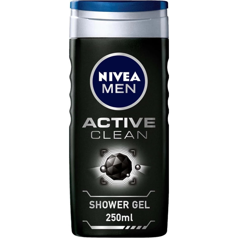 NIVEA MEN ACTIVE CLEAN SHOWER GEL 250ML