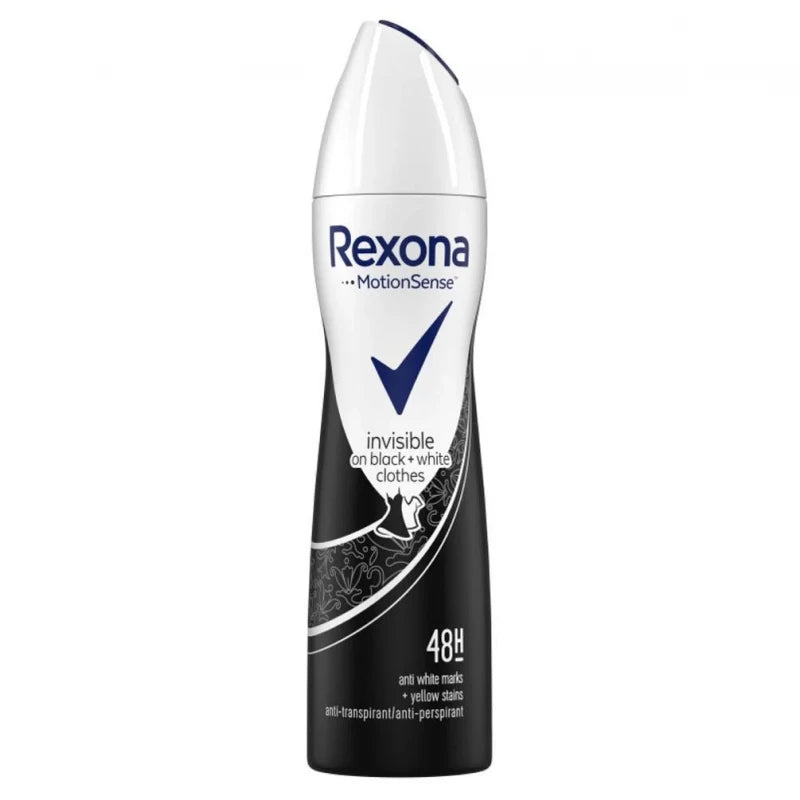 REXONA INVISIBLE ON BLACK & WHITE CLOTHES SPRAY 200ML