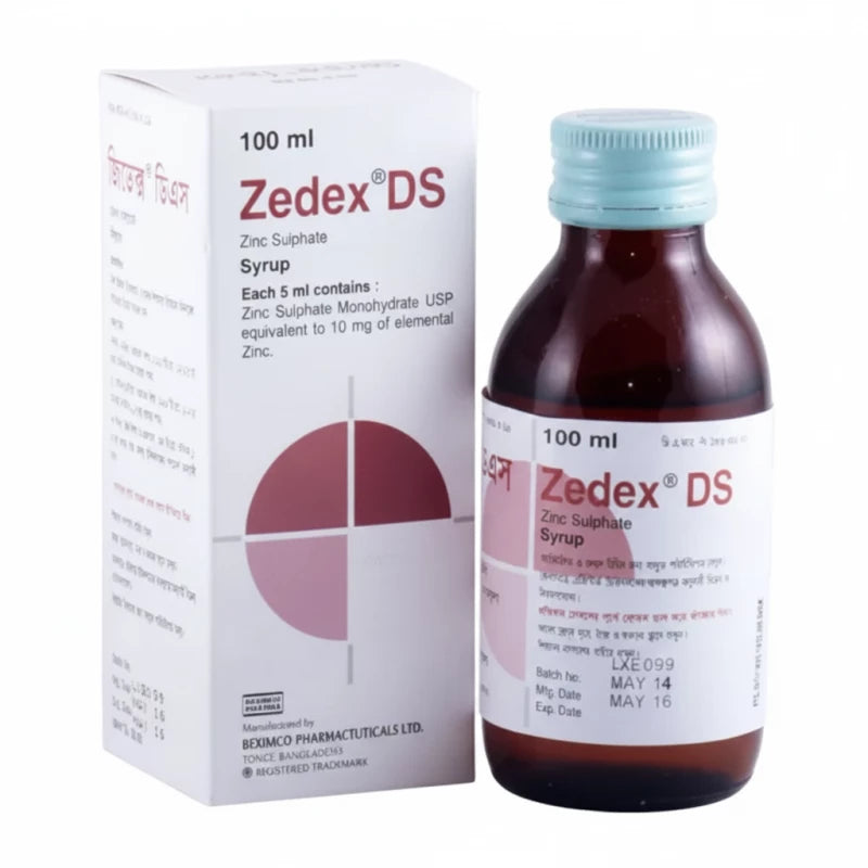 ZEDEX DS 100ML SYRUP