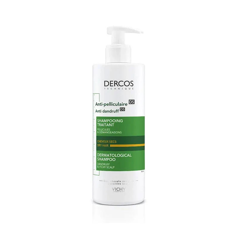 VICHY DERCOS ANTI-DANDRUFF DRY HAIR SHAMPOO 390ML