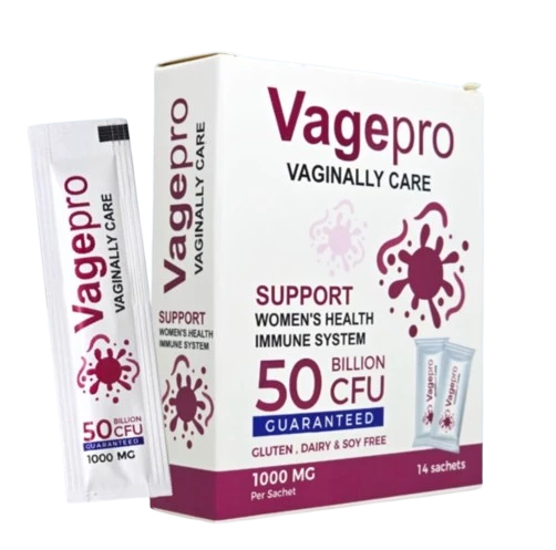 VAGEPRO VAGINALLY CARE SUPPORT WOMEN 1000MG 14SACH