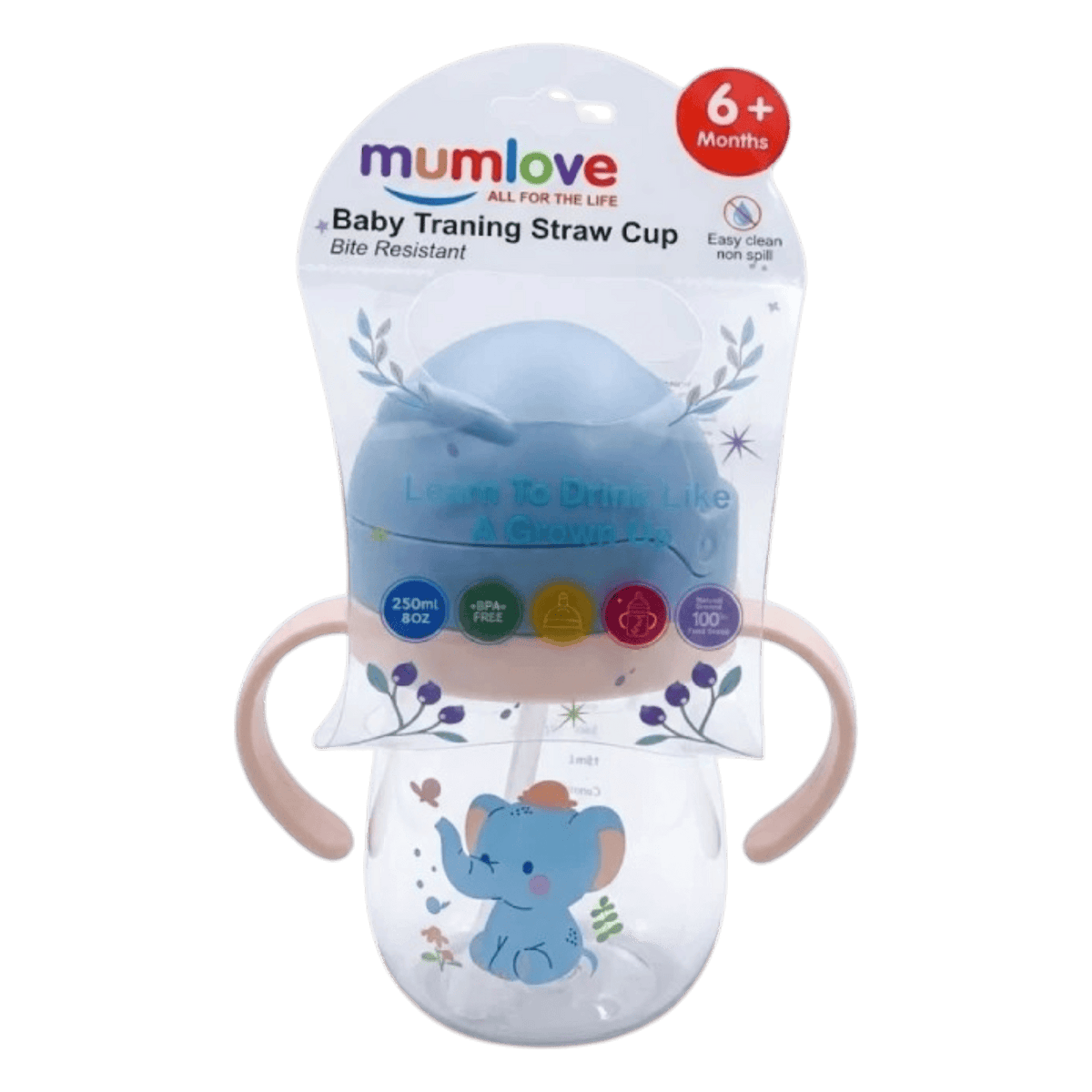 MUMLOVE BABY TRANING CUP +6M