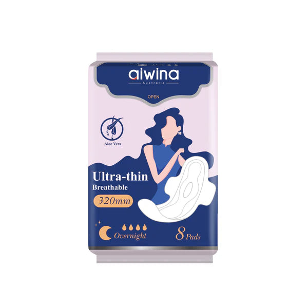 AIWINA ULTRA THIN OVER NIGHT 8 PADS