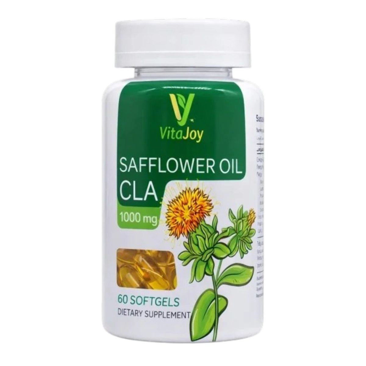 VITAJOY SAFFLOWER OIL CLA 1000MG 60CAP