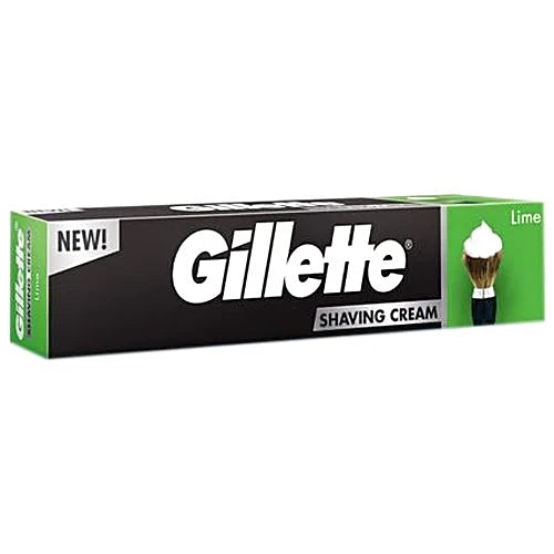 GILLETTE LIME SHAVING CREAM 70G