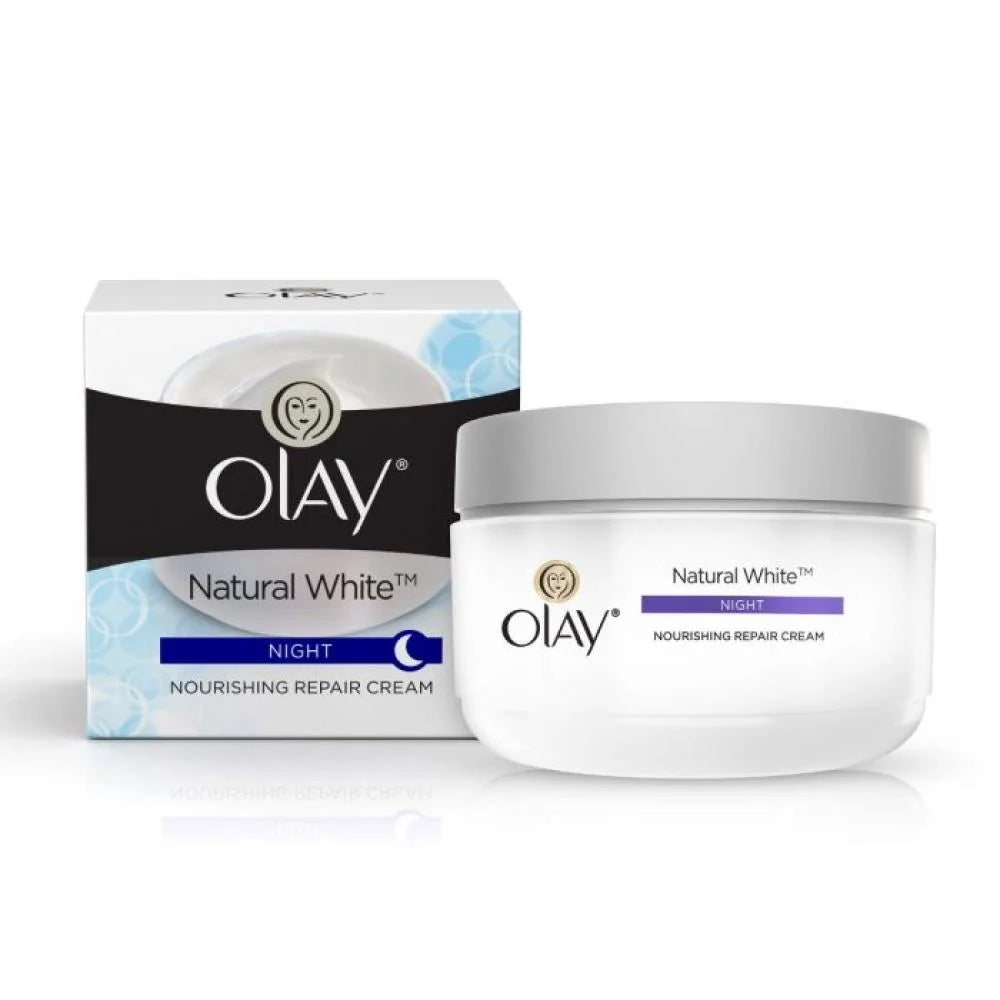 OLAY NATURAL NIGHT CREAM 50G