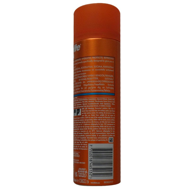 GILLETTE FUSION SHAVE GEL WITH COCOA BUTTER 200 ML