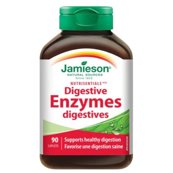 JAMIESON DIGESTIVE ENZYMES 90CAP
