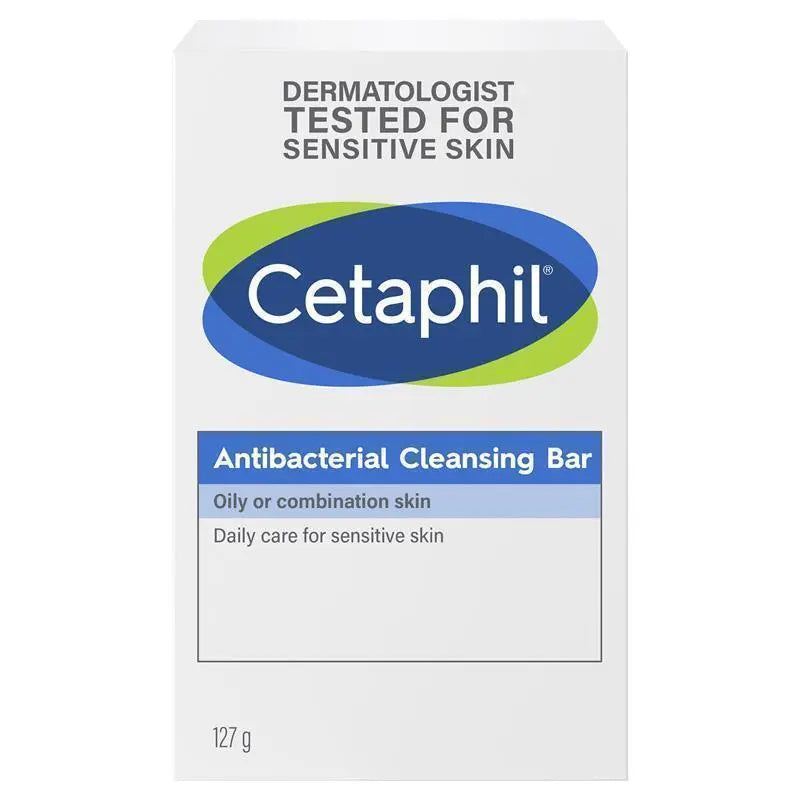 CETAPHIL GENTLE GLEANSING ANTIBACTERIAL BAR 127G