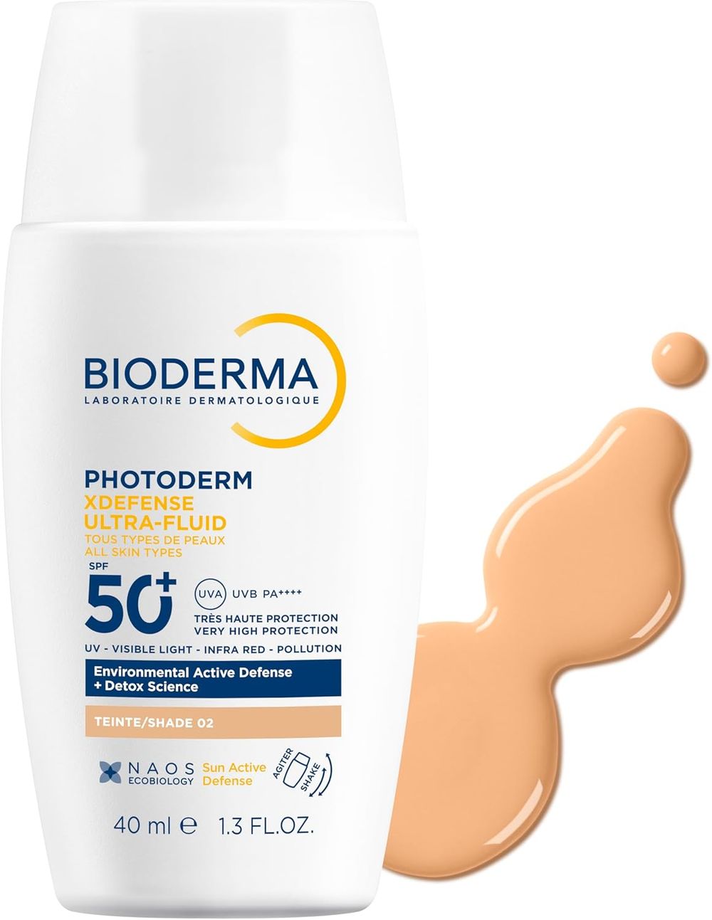 BIODERMA SUNSCREEN PHOTODERM TEINTNE SHADE 02 SPF50+ 40ML