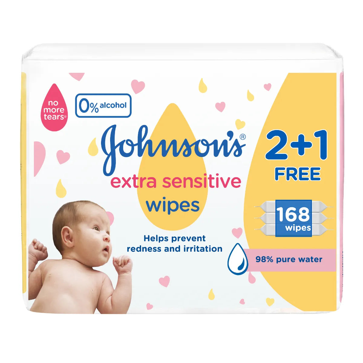 JOHNSONS EXTRA SENSITIVE BABY WIPES OFFER