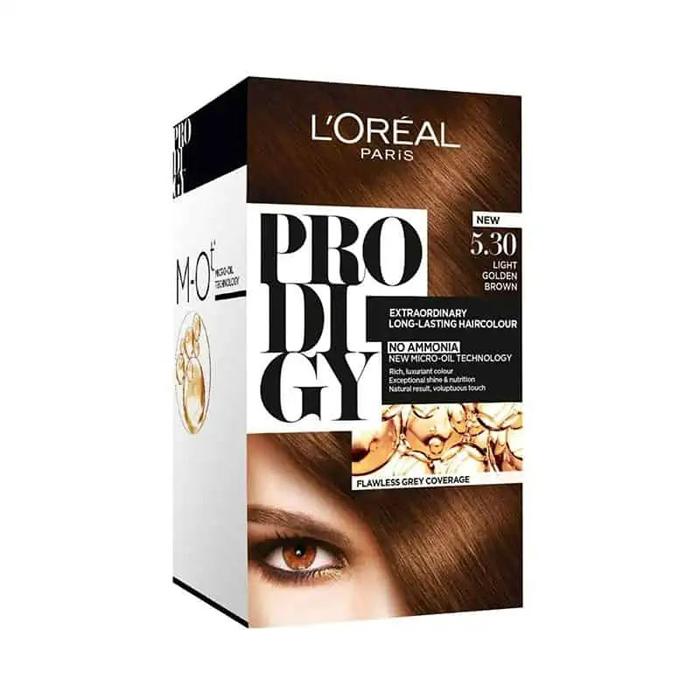 LOREAL HAIR COLOR PRODIGY 5.30