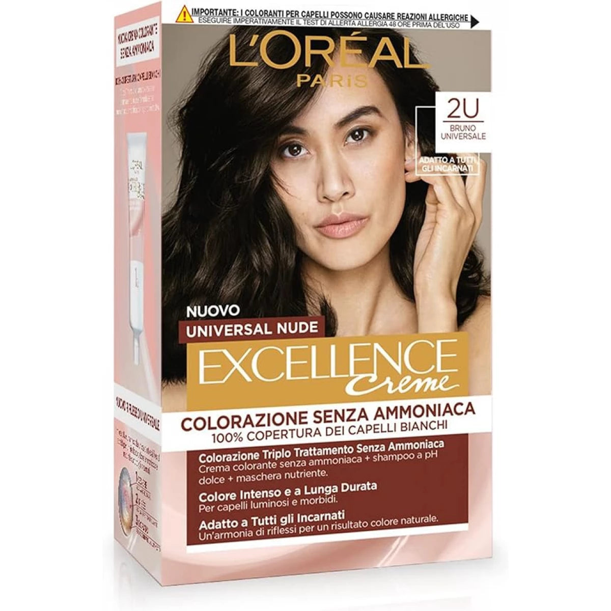 LOREAL HAIR COLOR EXCELLENCE CREME 2U