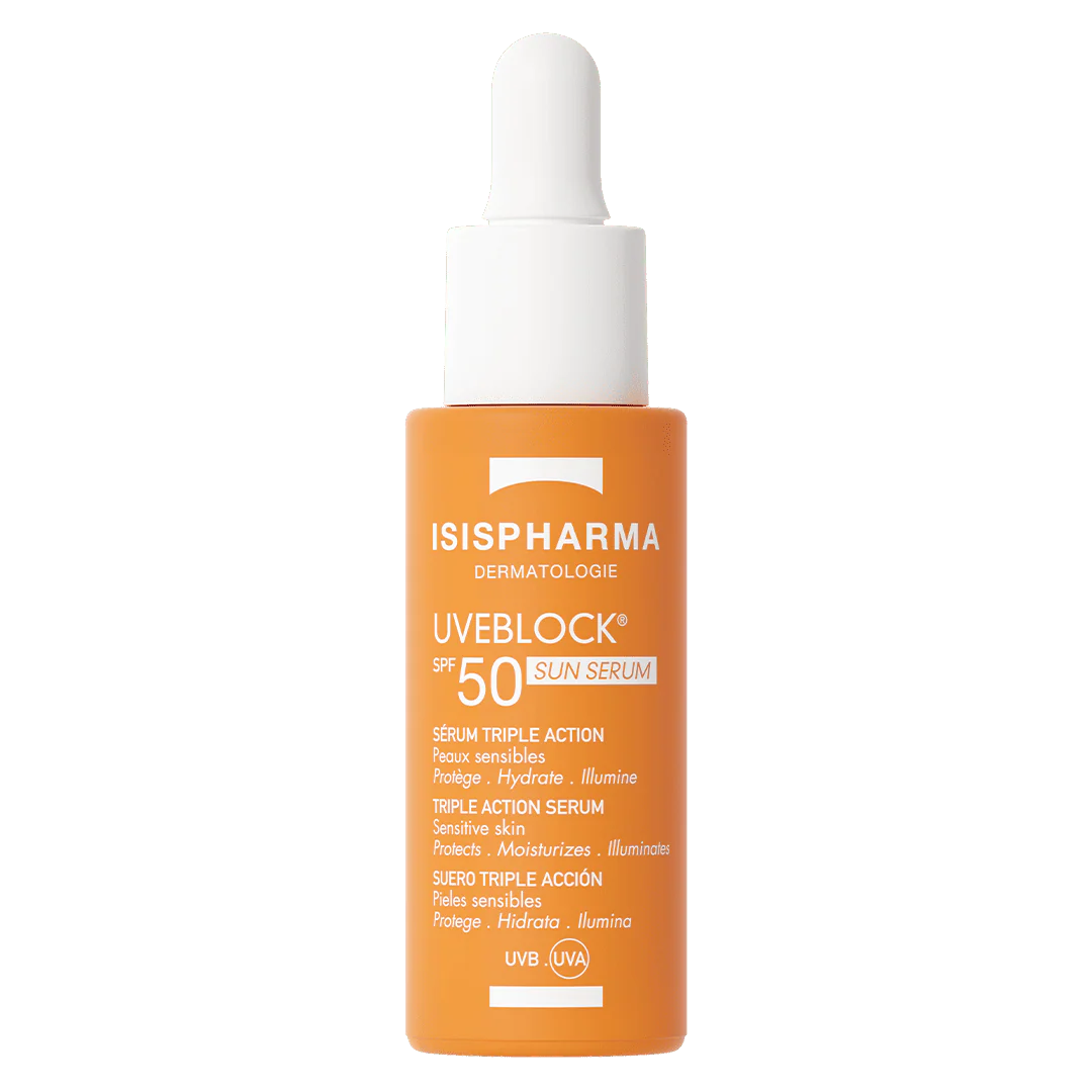 ISISPHARMA SUNSCREEN UVEBLOCK SUN SERUM SPF50+ 28ML