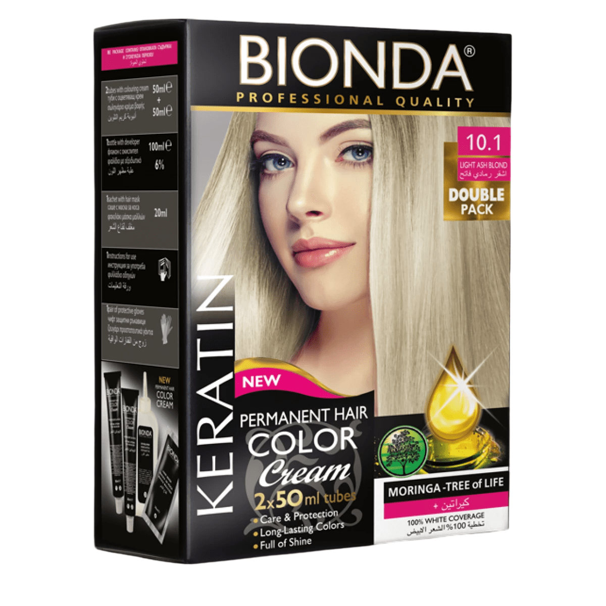 BIONDA PERMANENT HAIR COLER 10.1