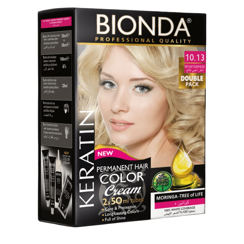 BIONDA PERMANENT HAIR COLER 10.13