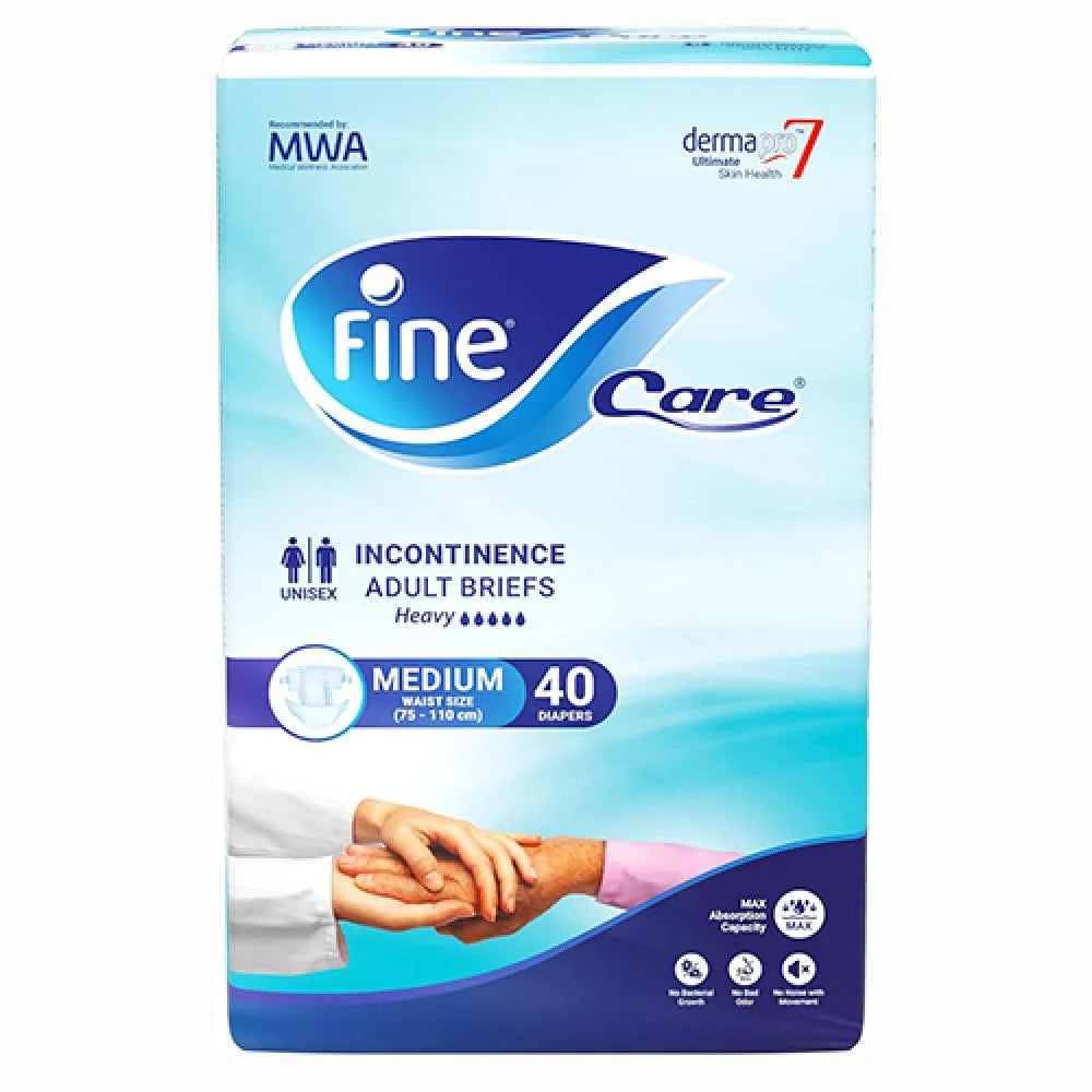 FINE CARE فوطه 40 ازرقUNISEX M كبار السن
