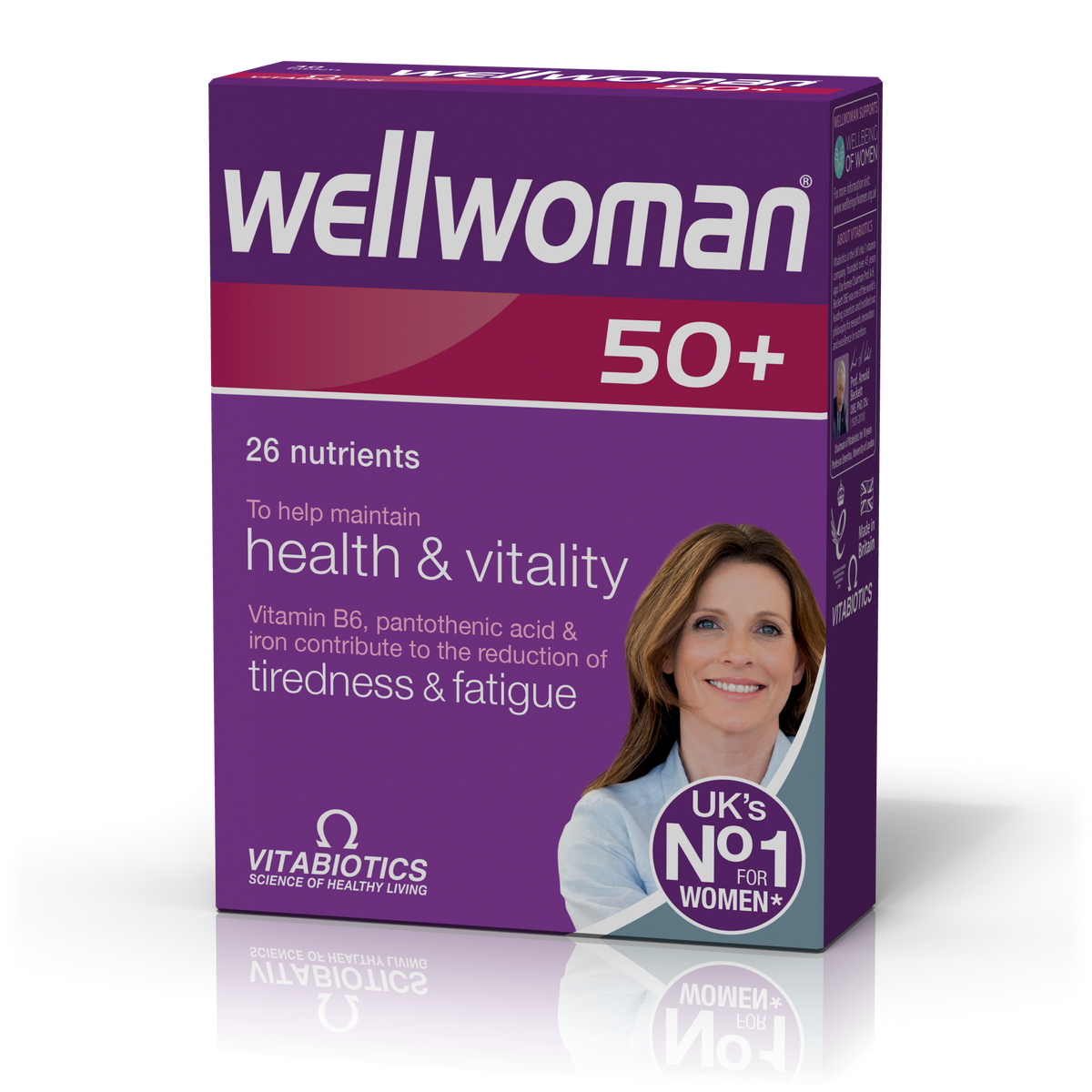 VITABIOTICS WELLWOMAN 50+ 30TAB