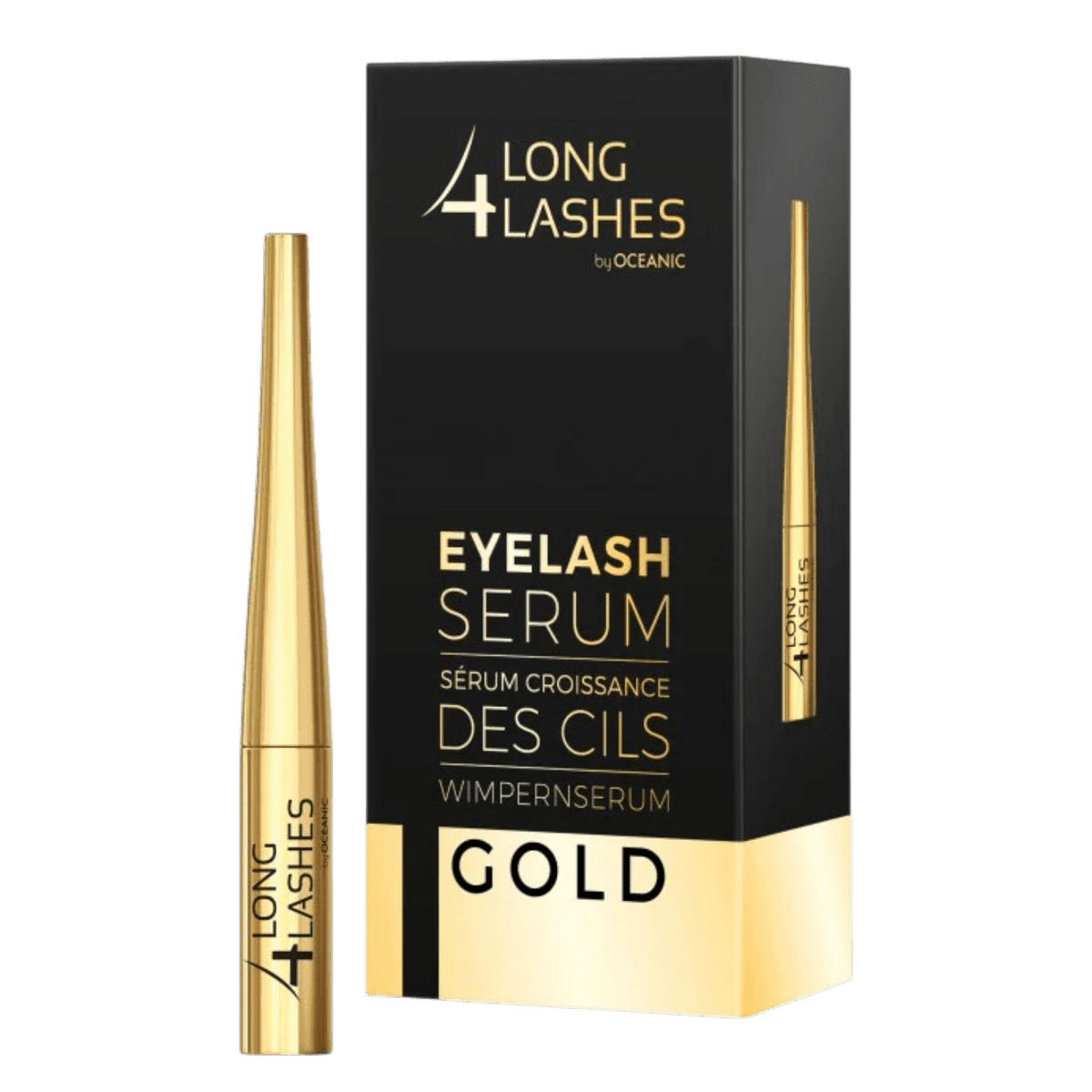 LONG 4 LASHES EYELASH GOLD SERUM 4ML