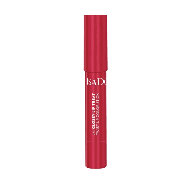 ISADORA GLOSSY LIP TREAT TWIST UP RHUBARB RED 3.3G