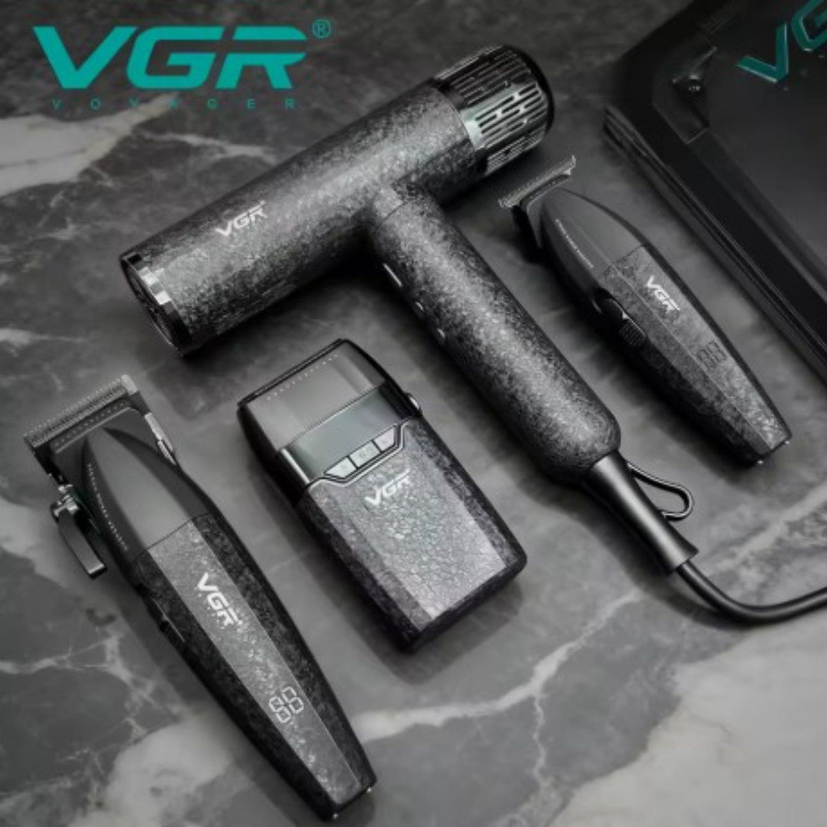 VGR HAIR STYLER SET 4IN1 V-640 ق/ص