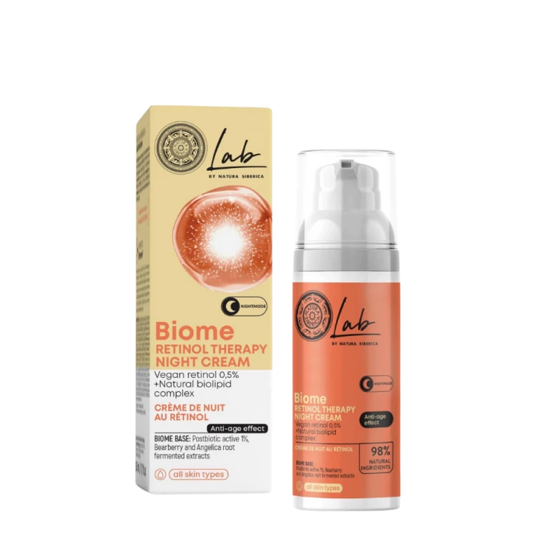 BEREZA SIBERICA LAB BIOME RETINOL NIGHT CREAM 50ML
