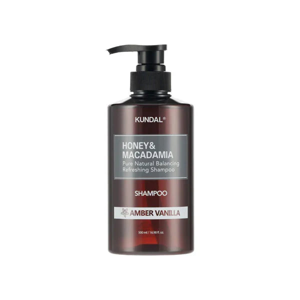 KUNDAL HONEY & MACADAMIA AMBER VANILLA SHAMPOO 500ML