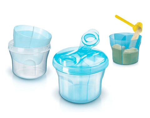 AVENT MILK POWDER DISPENSER BLUE