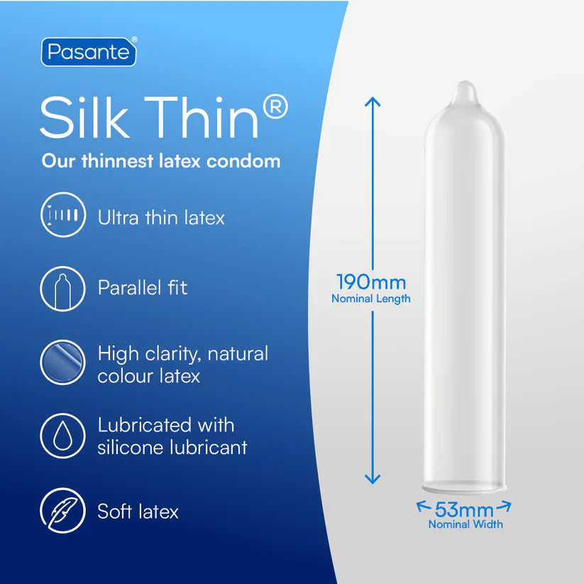 PASANTE SILK THIN 12 CONDOM