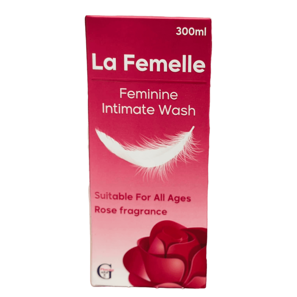 LA FEMELLE FEMININE INTIMATE WASH ROSE FRAGRANCE 300ML