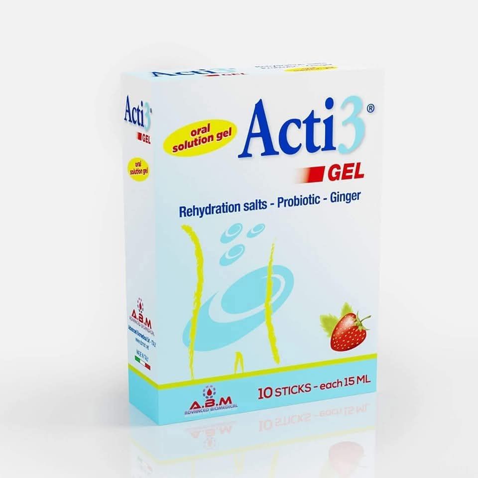 ACTI 3 ORAL GEL 10STICKS*15ML