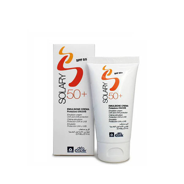 SOLARY SUNSCREEN SPF50+ EMULSION CREAM 50ML