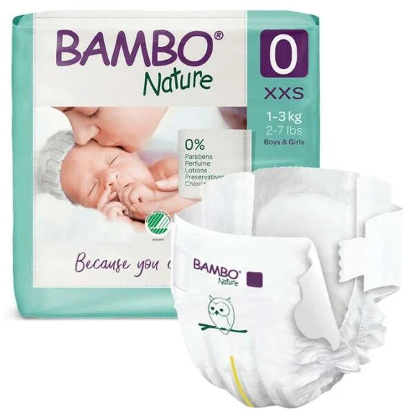 BAMBO PREMATURE 24 DIAPERS