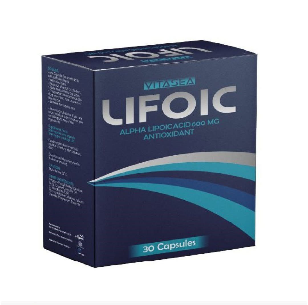 VITASEA LIFOIC 600MG 30 CAP
