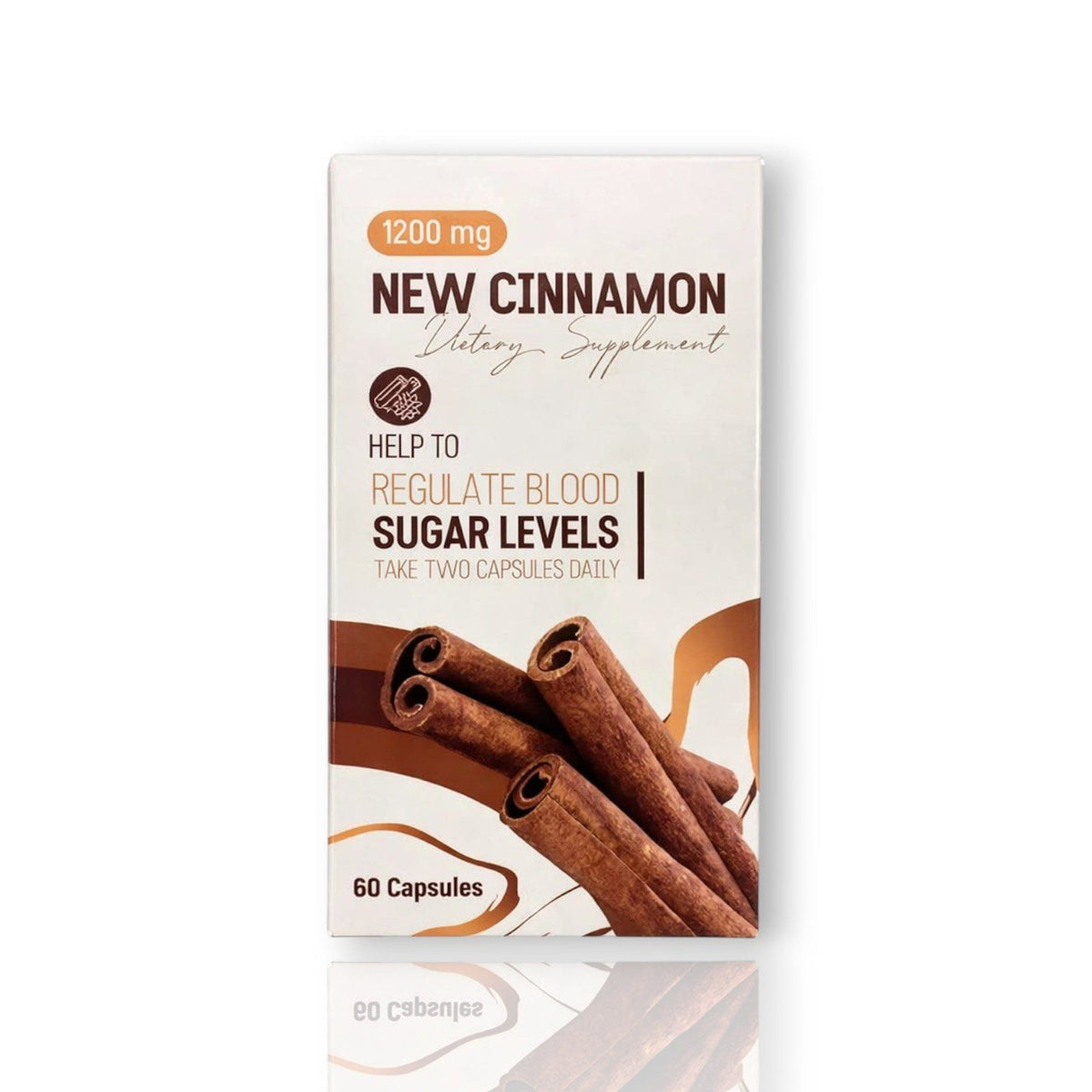 NEW CINNAMON 1200MG 60CAP