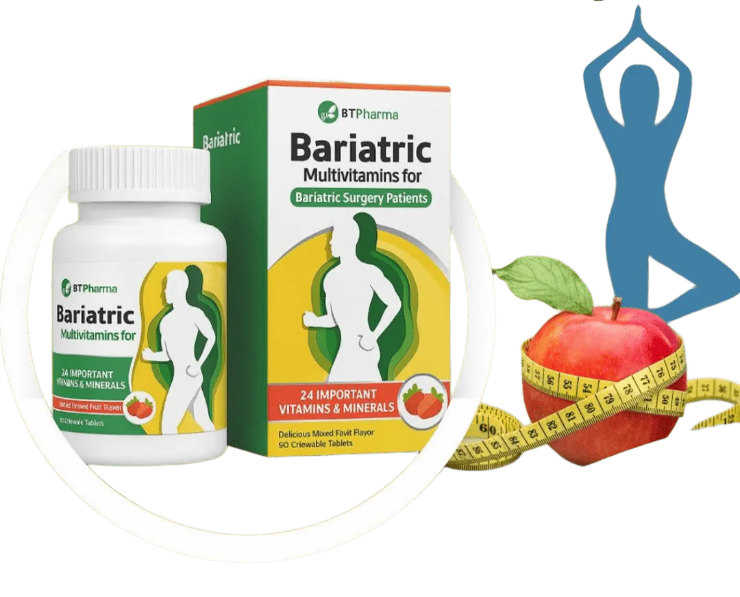BT PHARMA BARIATRIC MULTIVITAMINS 90 CHEWS TAB