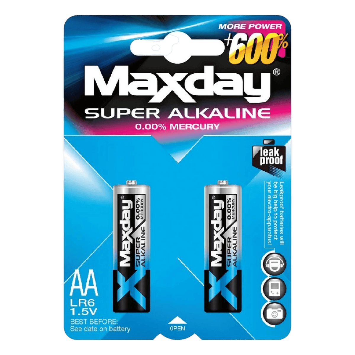 MAXDAY AA 2PCS