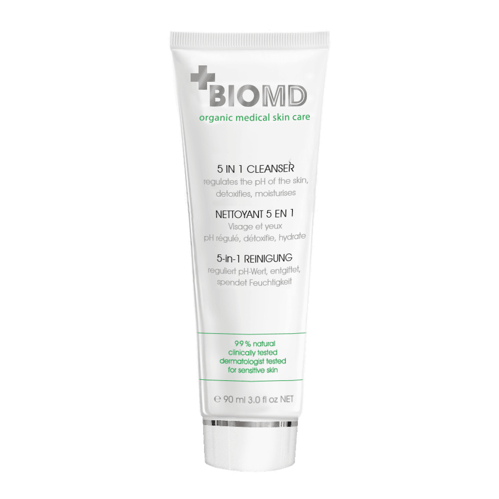 BIOMD+ 5IN1 CLEANSER FACE & EYES 90ML