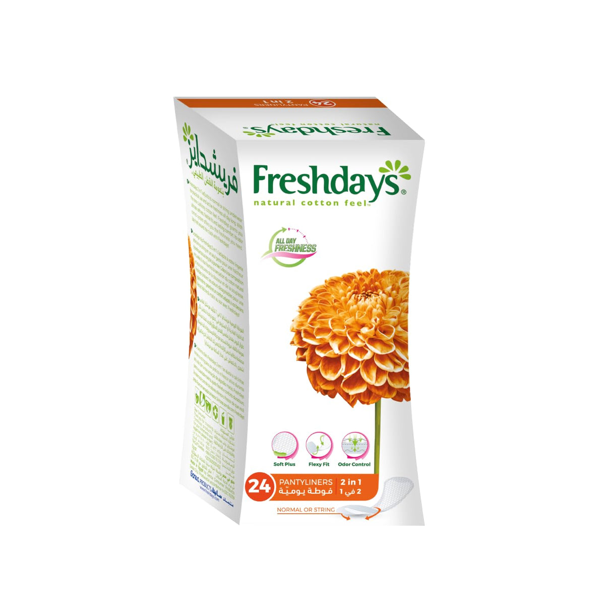 FRESHDAY DAILY 24 PANTYLINERS