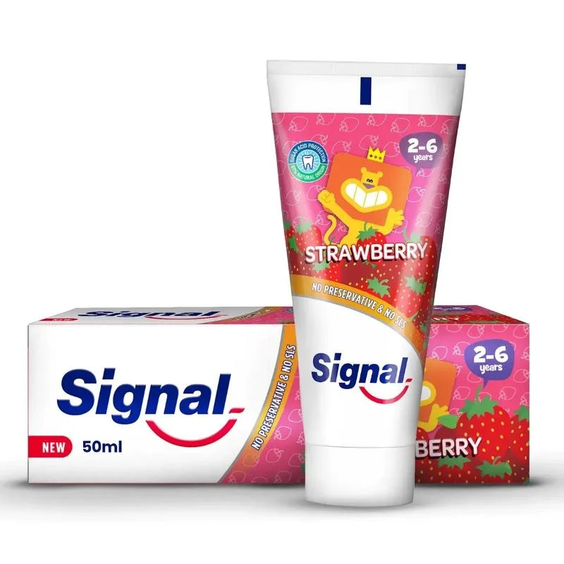 SIGNAL STRAWBERRY 2-6YEARS T.P 50ML