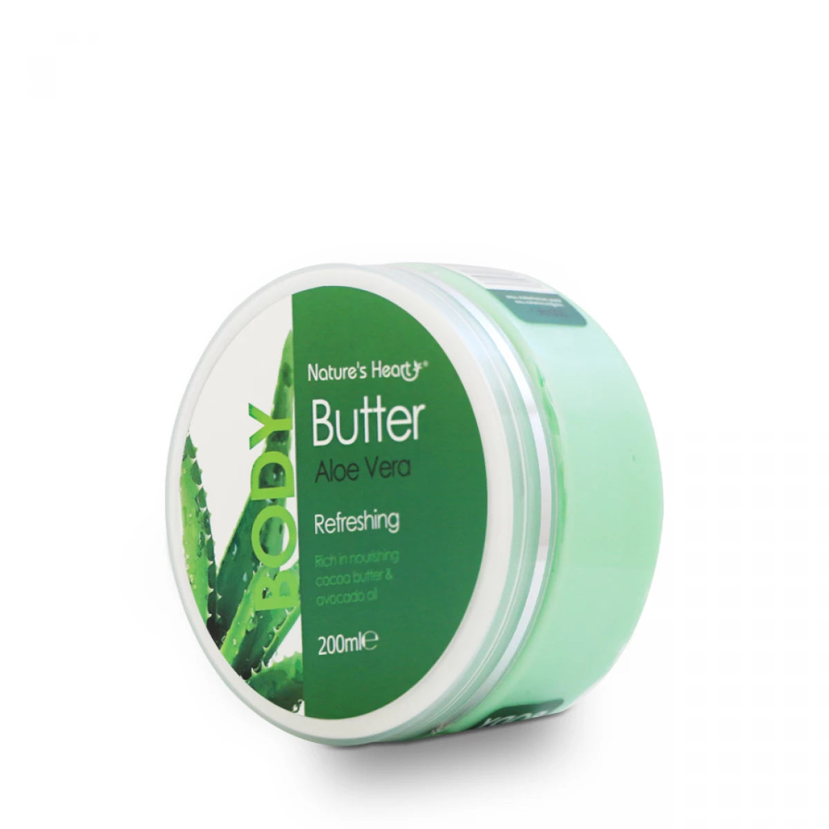 NATURES HEART BODY BUTTER ALOE VERA 200ML