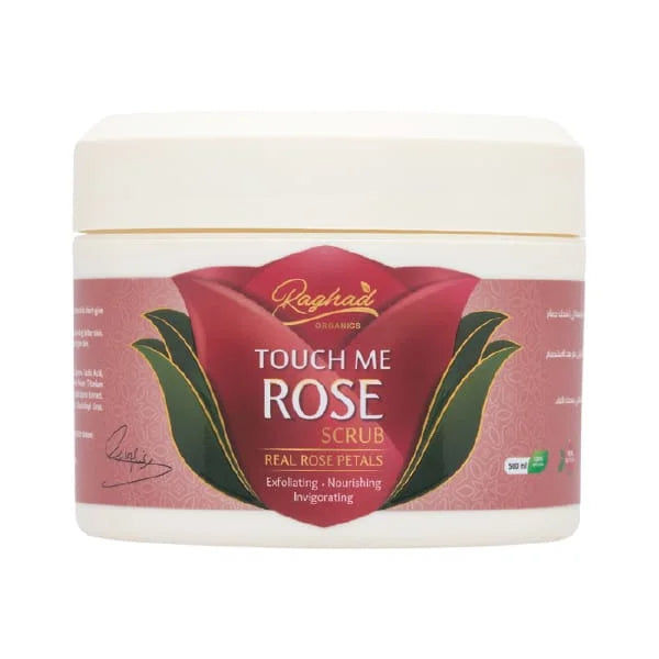 RAGHAD ORGANICS ROSE BODY SCRUB 500ML