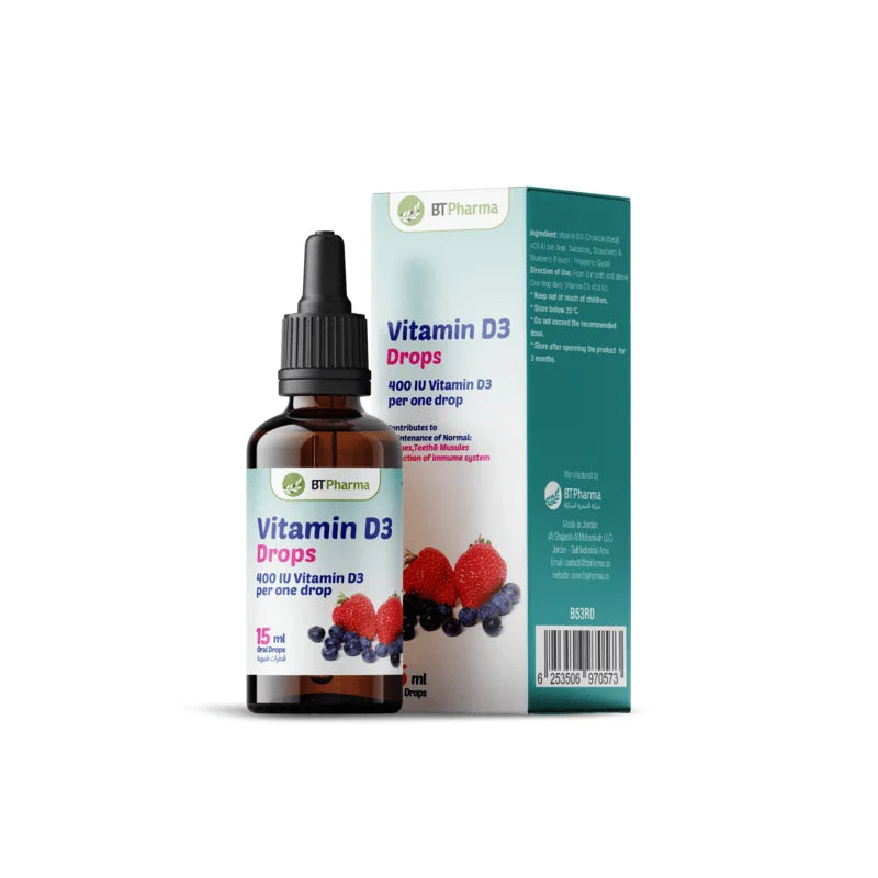 BT PHARMA VITAMIN D3 DROPS 15ML
