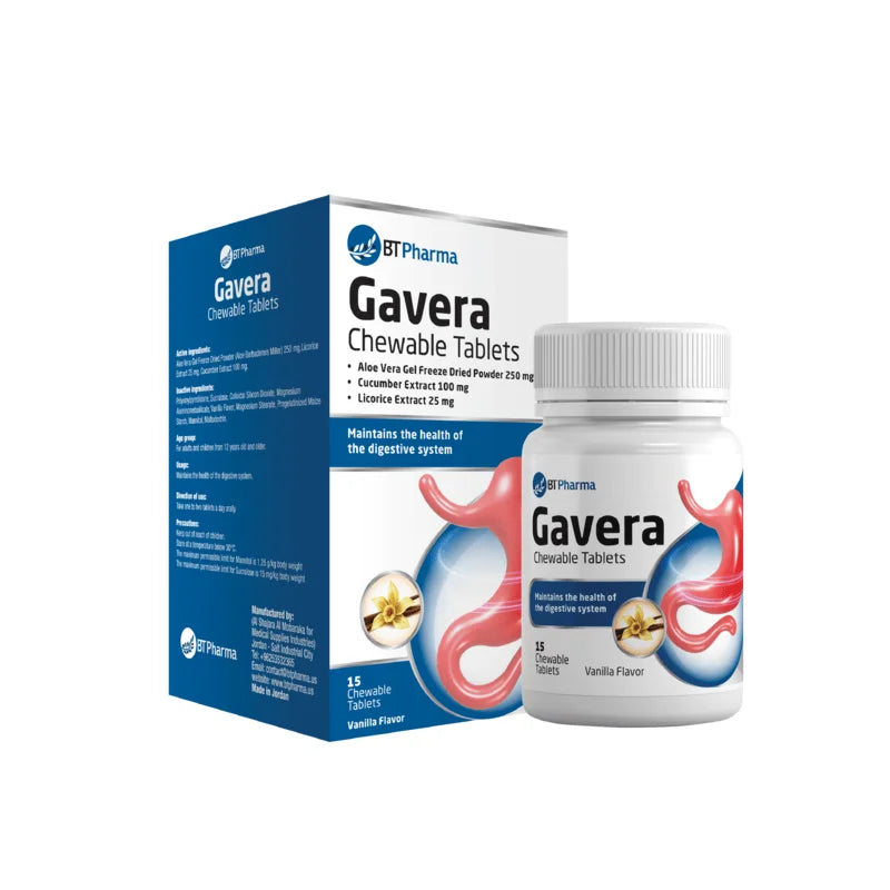 BT PHARMA GAVERA 15CHEW VANIILA FLAVOR