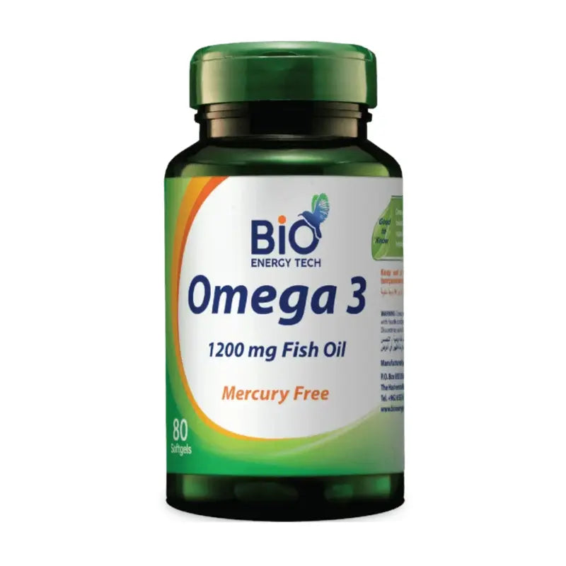 BIOENERGY OMEGA3 80 SOFTGEL CAP