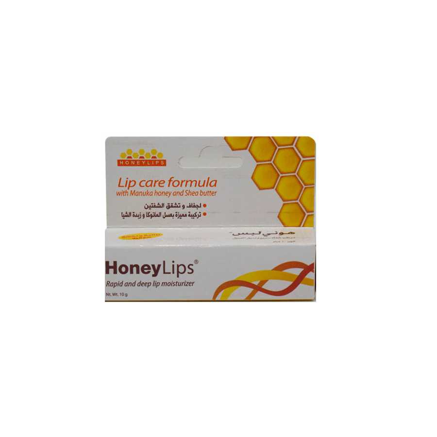 HONEY LIPS DAILY CARE LIP BALM VANILLA FLAVOUR OINT 10G